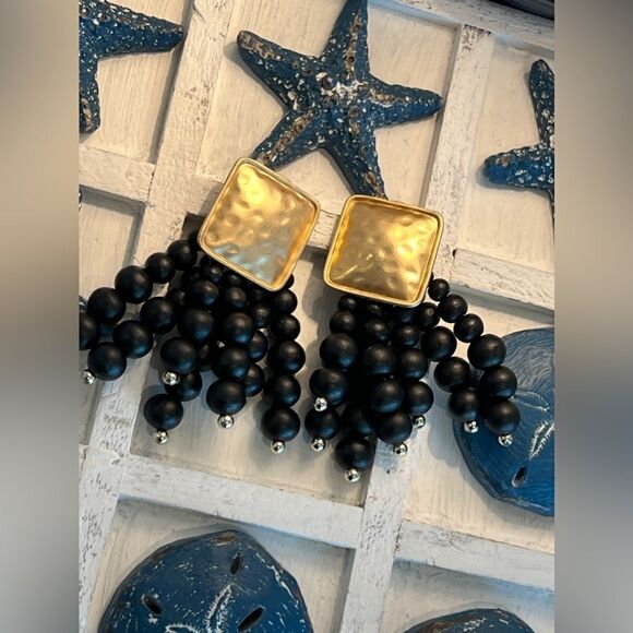 Zara Midnight Glamour Earrings - Picture 5 of 7